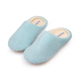 Soft plush slippers